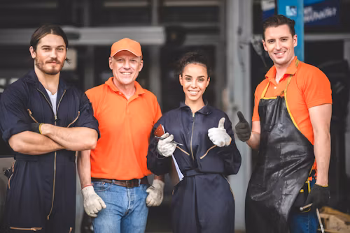 Professional plumbing equipment